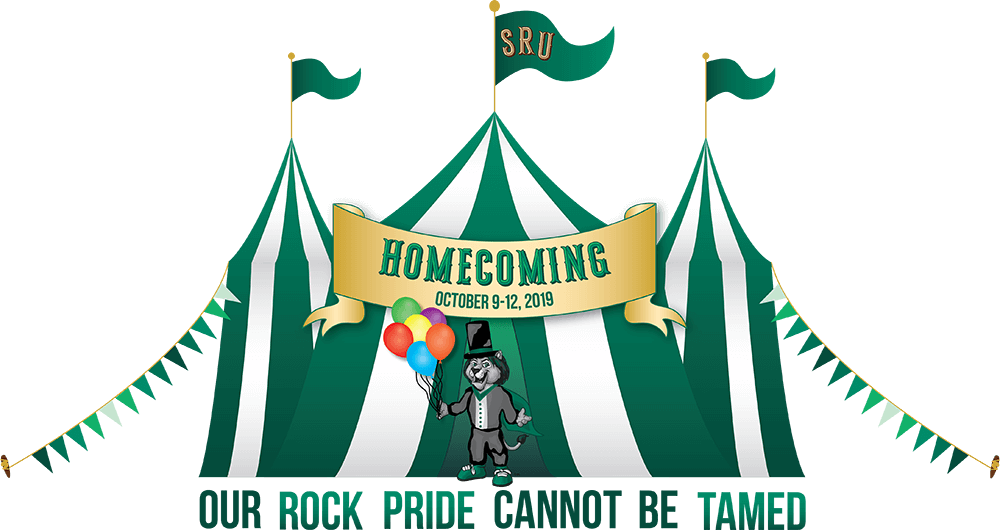 SRU Homecoming Logo 2019